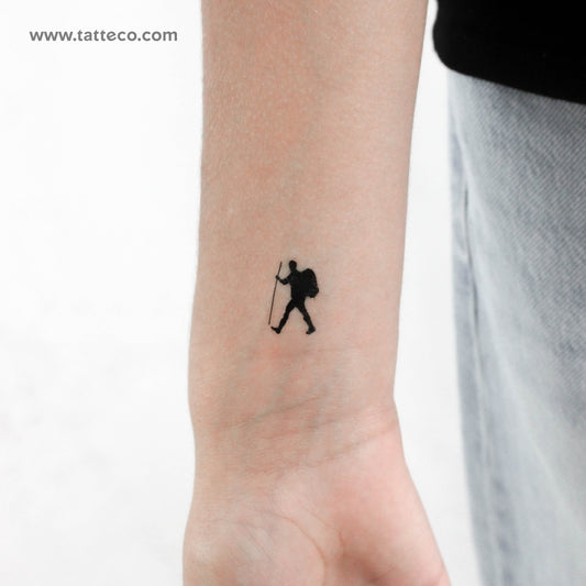 Camino De Santiago Pilgrim Temporary Tattoo - Set of 3