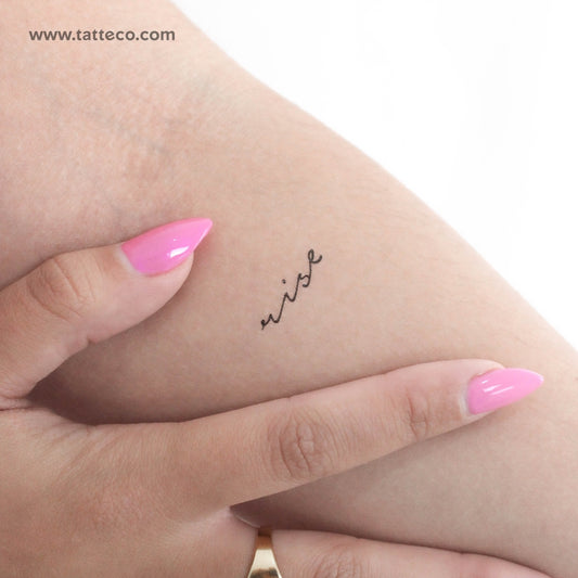 Rise Temporary Tattoo - Set of 3