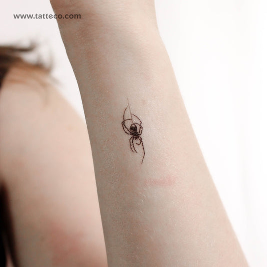 Spider Temporary Tattoo - Set of 3