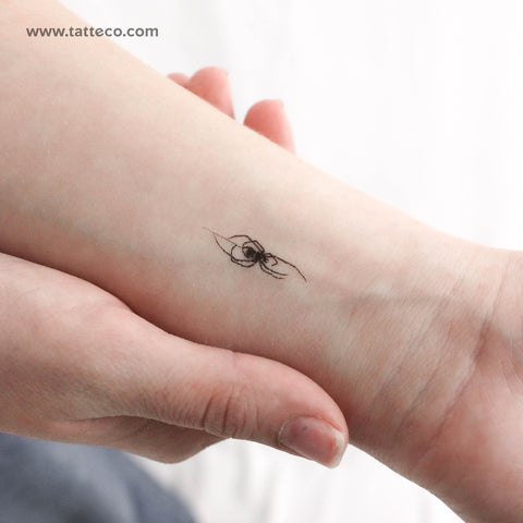 Spider Temporary Tattoo - Set of 3