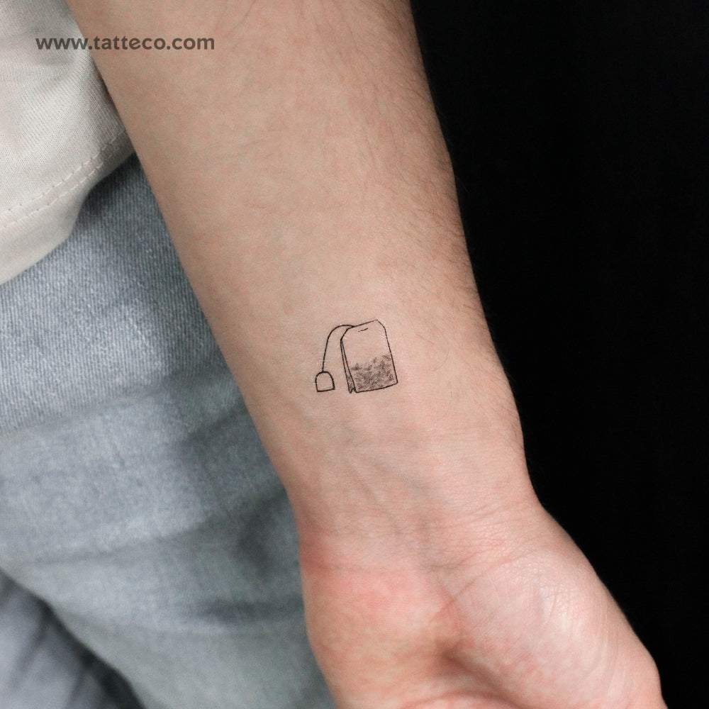 Teabag Temporary Tattoo - Set of 3