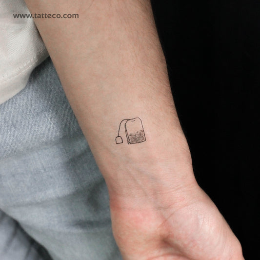 Teabag Temporary Tattoo - Set of 3
