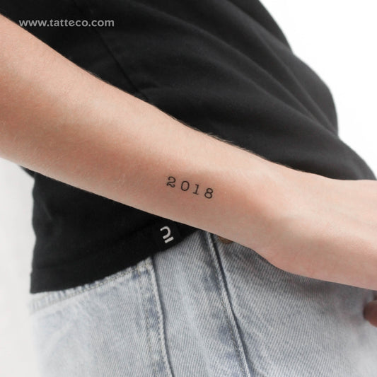 Tatuaje temporal 2018 - Juego de 3