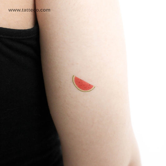 Color Watermelon Temporary Tattoo - Set of 3