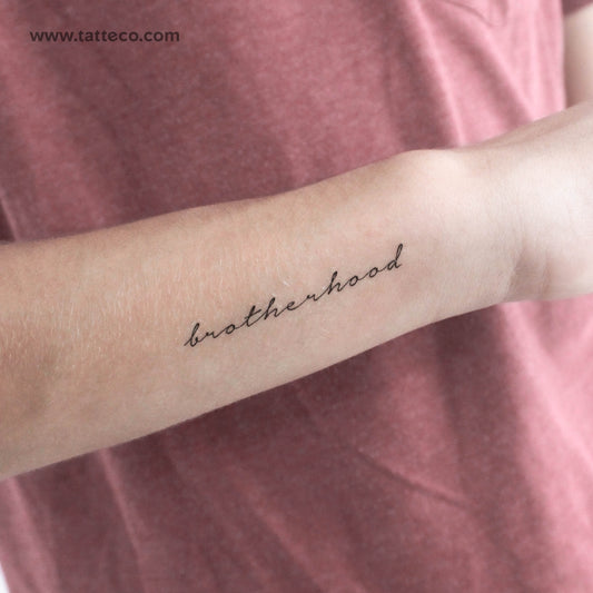 Tatuaje temporal de la Hermandad - Juego de 3