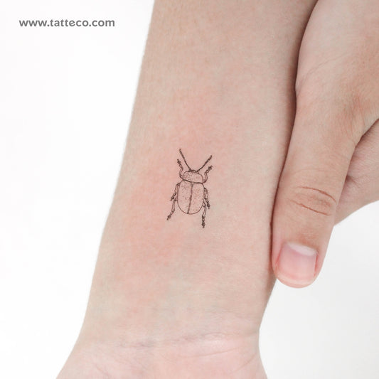 Beetle Temporary Tattoo - Set of 3