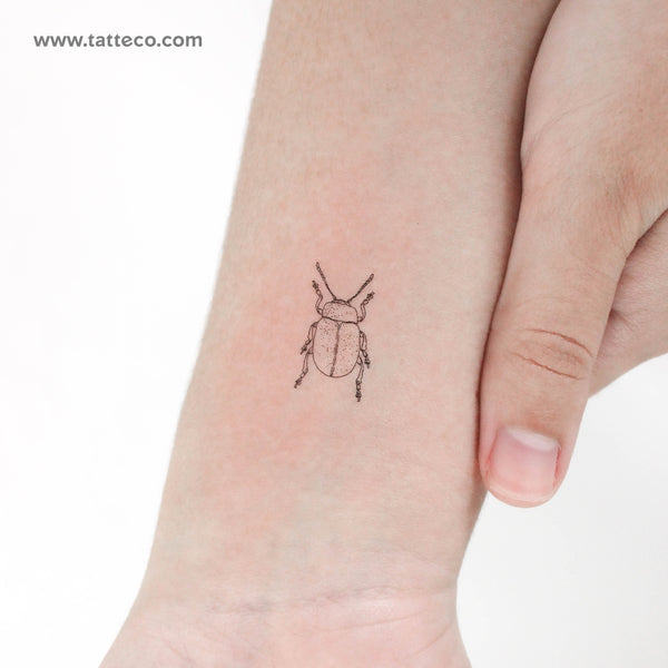 Beetle Temporary Tattoo - Set of 3