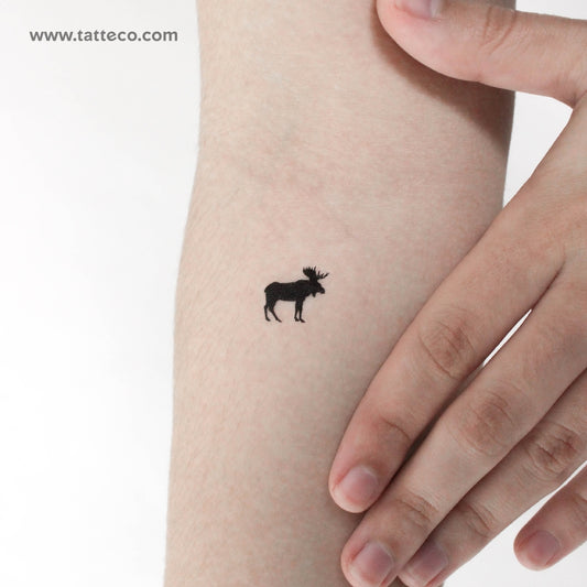 Moose Temporary Tattoo - Set of 3