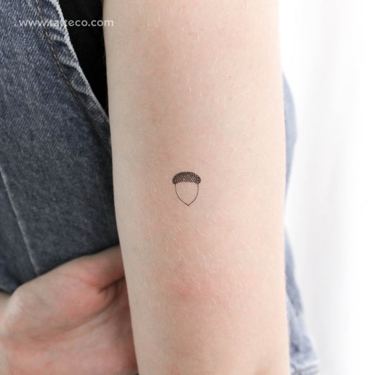 Little Acorn Temporary Tattoo - Set of 3