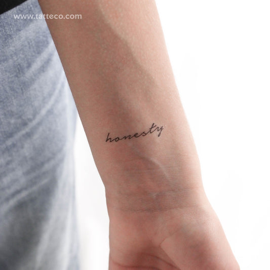 Honesty Temporary Tattoo - Set of 3