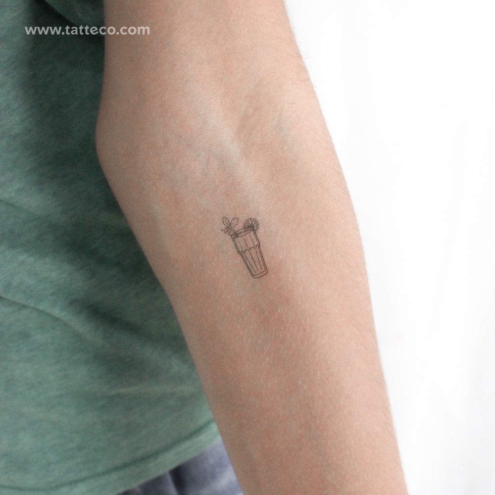 Bloody Mary Temporary Tattoo - Set of 3