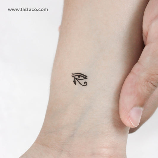 Tatuaje temporal del Ojo de Horus (pequeño) - Juego de 3