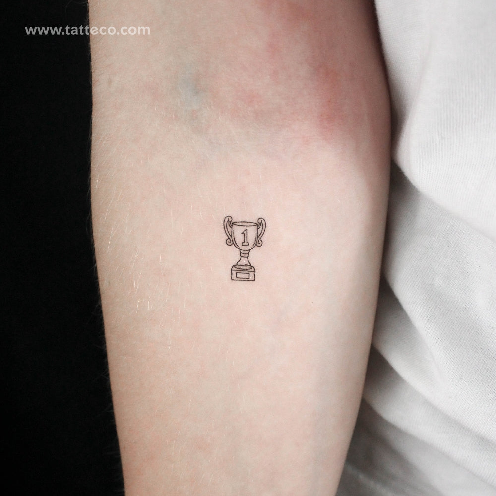 Trophy Temporary Tattoo - Set of 3