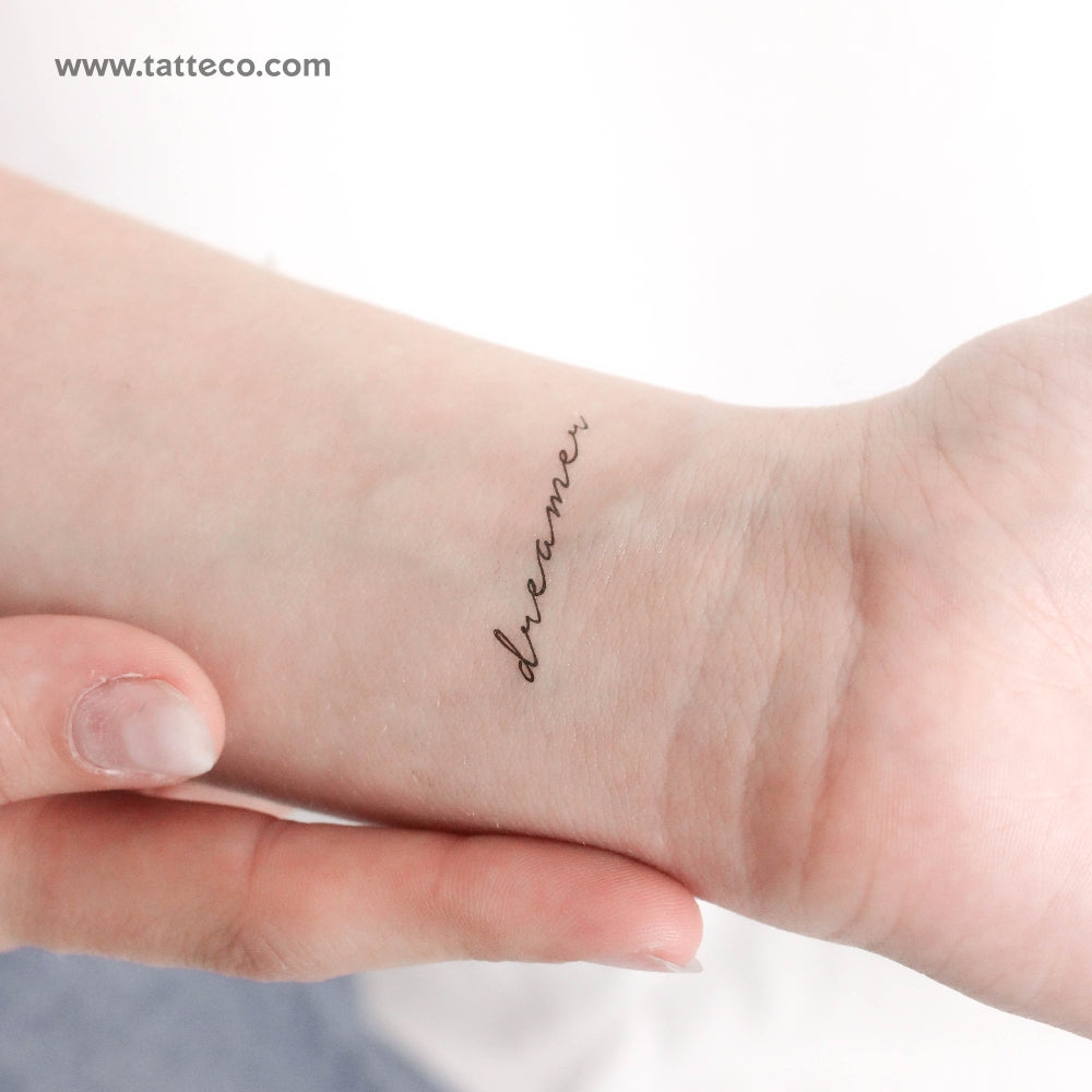 Dreamer Temporary Tattoo - Set of 3