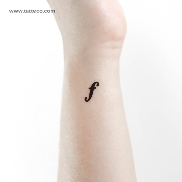 Forte Temporary Tattoo - Set of 3