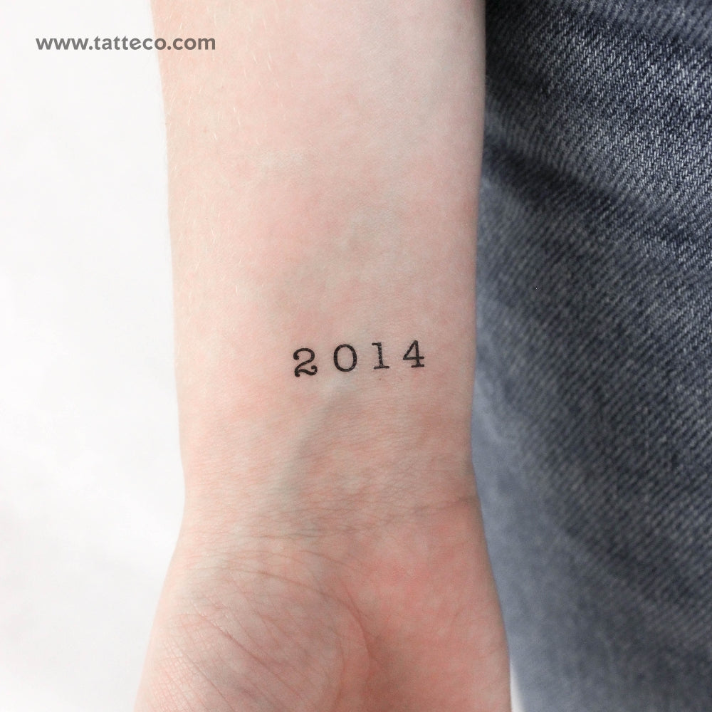 Tatuaje temporal 2014 - Juego de 3