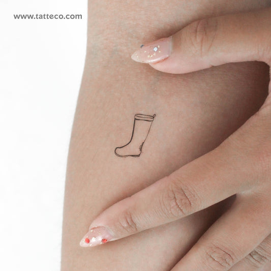 Rain Boot Temporary Tattoo - Set of 3