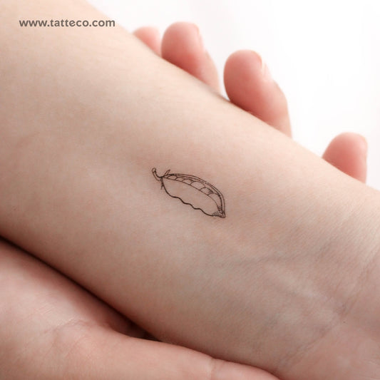 Peas Temporary Tattoo - Set of 3