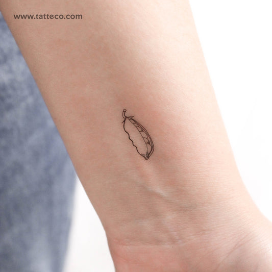 Peas Temporary Tattoo - Set of 3