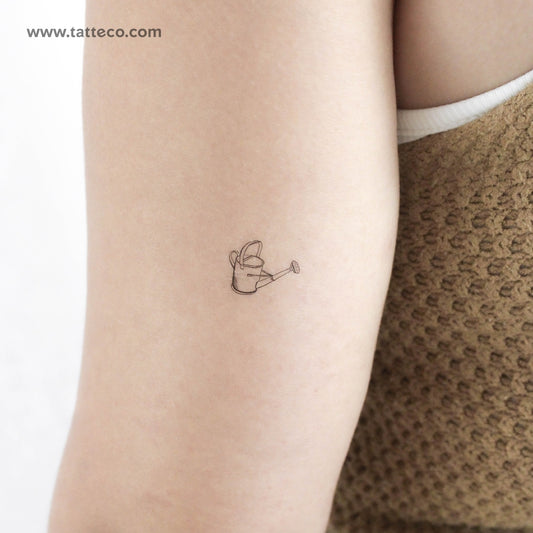 Watering Can Temporary Tattoo - Set of 3