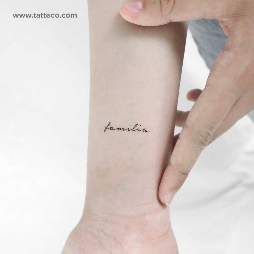 Familia Temporary Tattoo - Set of 3