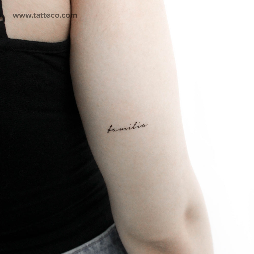 Familia Temporary Tattoo - Set of 3