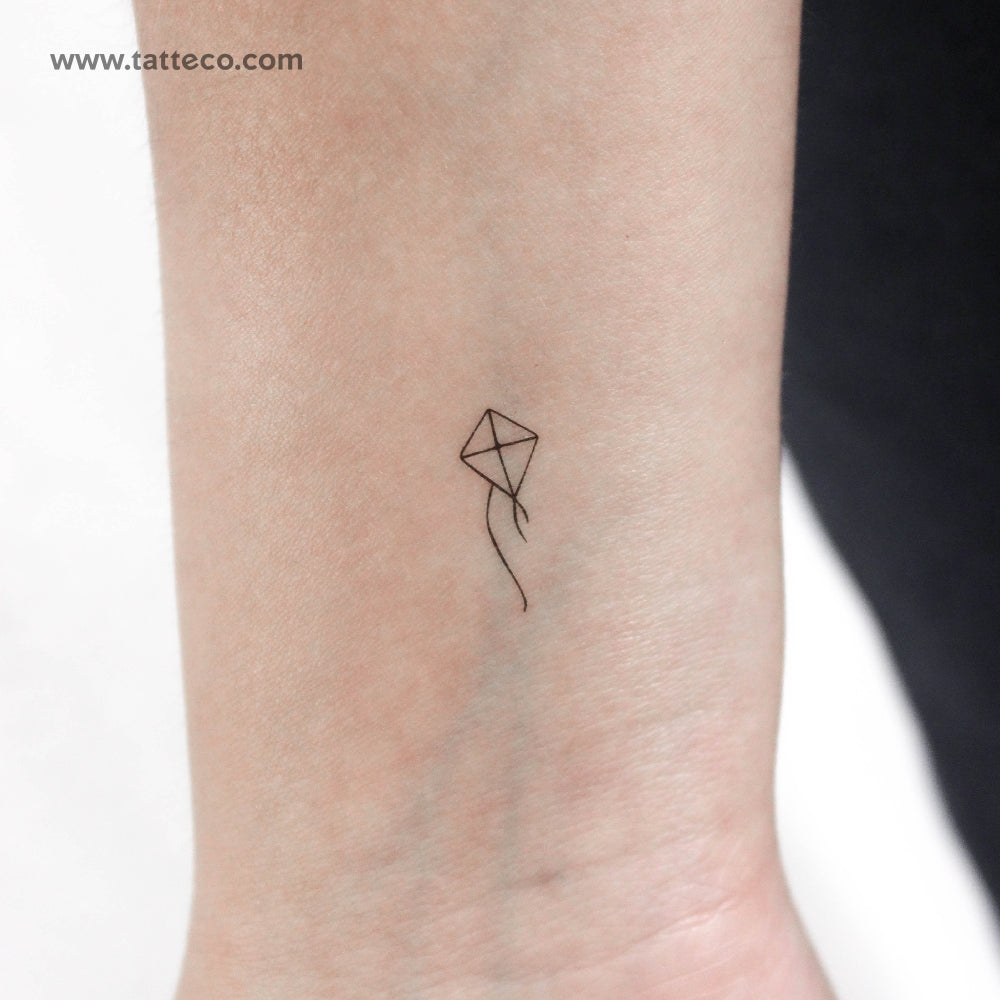 Kite Temporary Tattoo - Set of 3