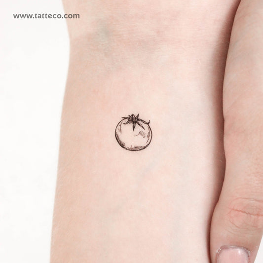 Tomato Temporary Tattoo - Set of 3