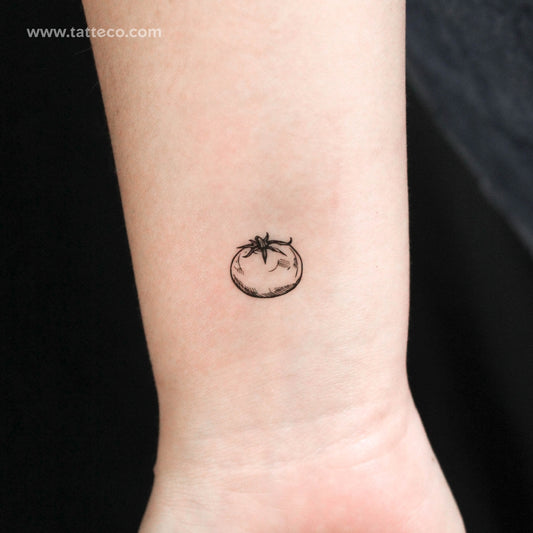 Tomato Temporary Tattoo - Set of 3
