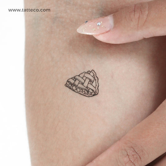 Apple Pie Temporary Tattoo - Set of 3