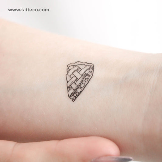Apple Pie Temporary Tattoo - Set of 3