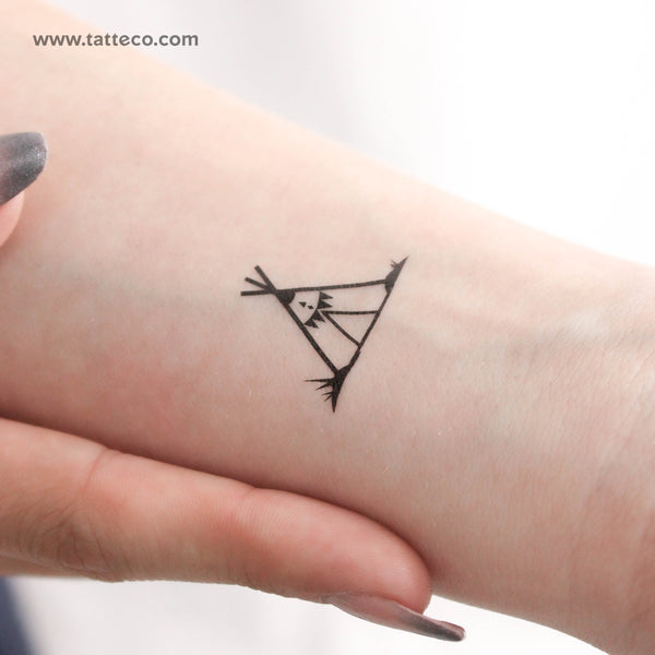 Tipi Temporary Tattoo - Set of 3