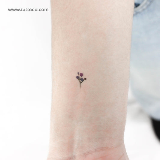Tatuaje temporal de frutos silvestres (juego de 3)