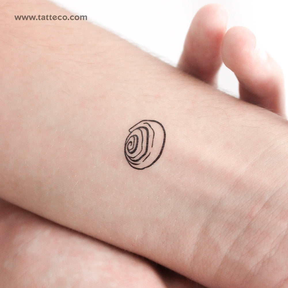 Ensaymada Temporary Tattoo - Set of 3