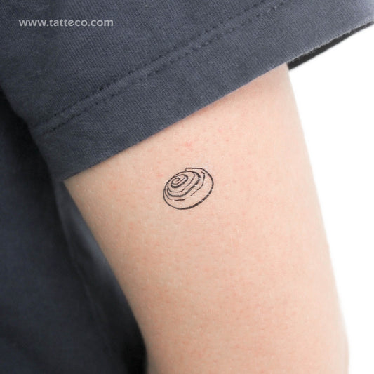 Ensaymada Temporary Tattoo - Set of 3