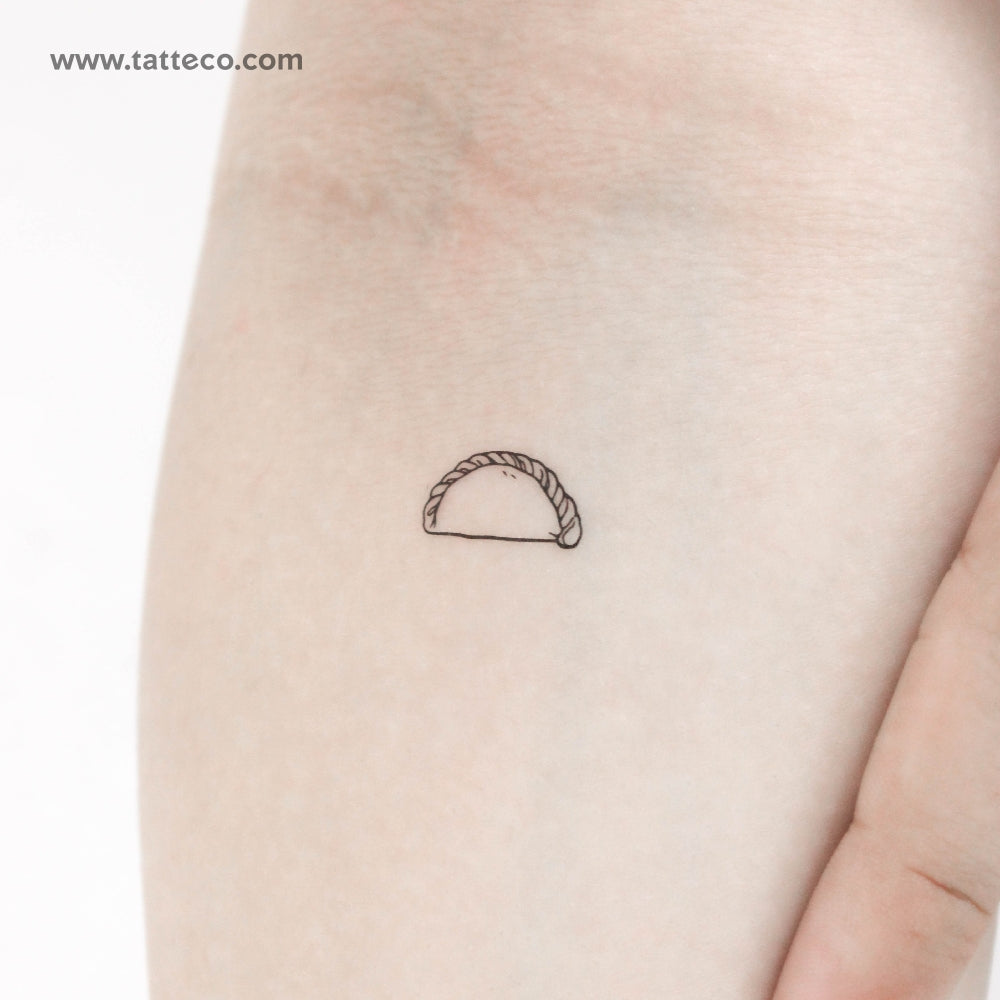 Empanadilla Temporary Tattoo - Set of 3
