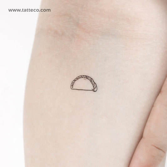 Empanadilla Temporary Tattoo - Set of 3