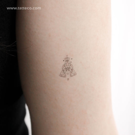 Our Lady Of Aparecida Temporary Tattoo - Set of 3