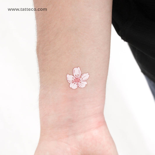 Cherry Blossom Temporary Tattoo - Set of 3