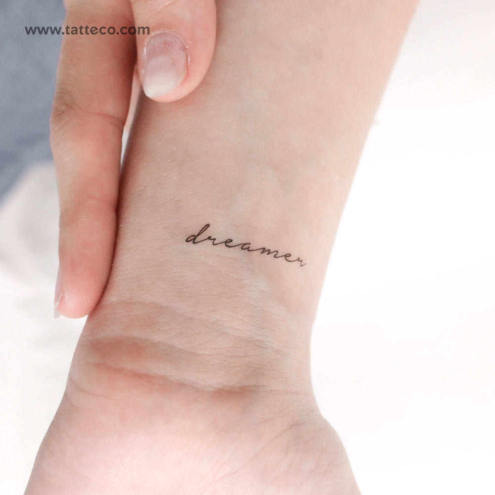 Dreamer Temporary Tattoo - Set of 3