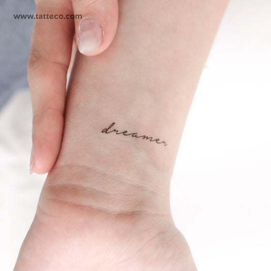 Tatuaje temporal de soñador - Juego de 3