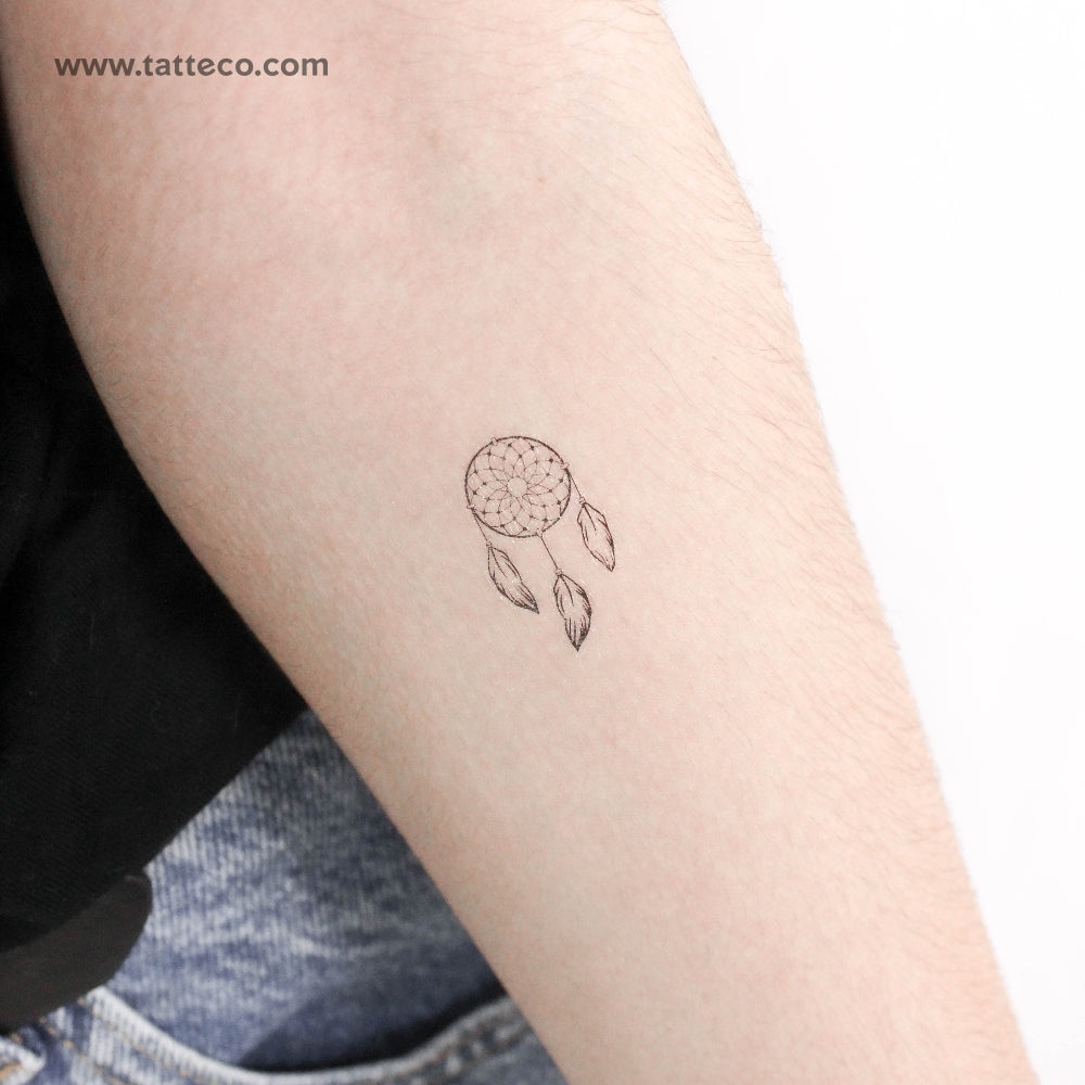 Small Dreamcatcher Temporary Tattoo - Set of 3