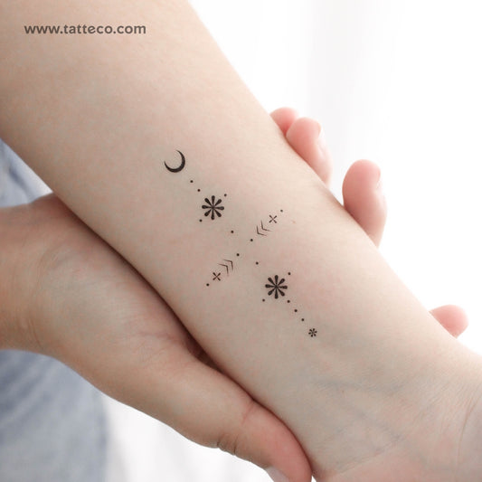 Tatuaje temporal de adorno de muñeca - Juego de 3