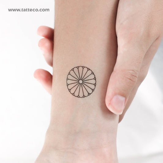 Tatuaje temporal del Sello Imperial de Japón (juego de 3)