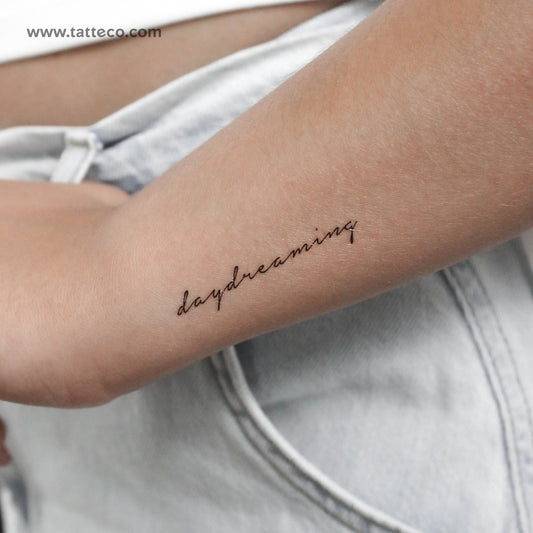Daydreaming Temporary Tattoo - Set of 3