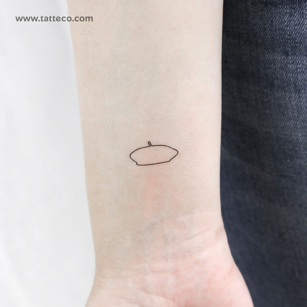 Tatuaje temporal de boina - Juego de 3