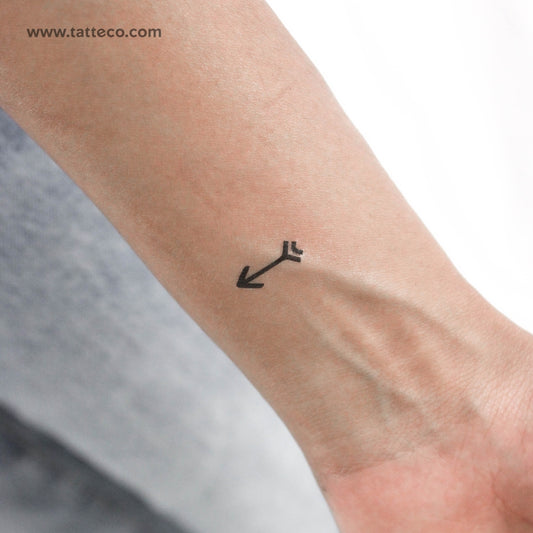 Tatuaje temporal de flecha de Selena - Juego de 3