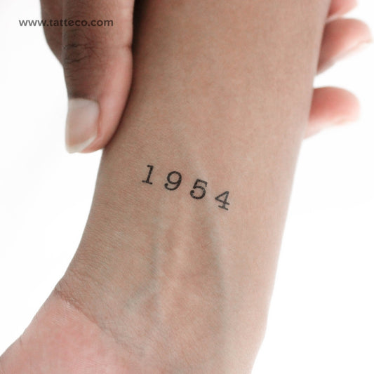 Tatuaje temporal de 1954 - Juego de 3
