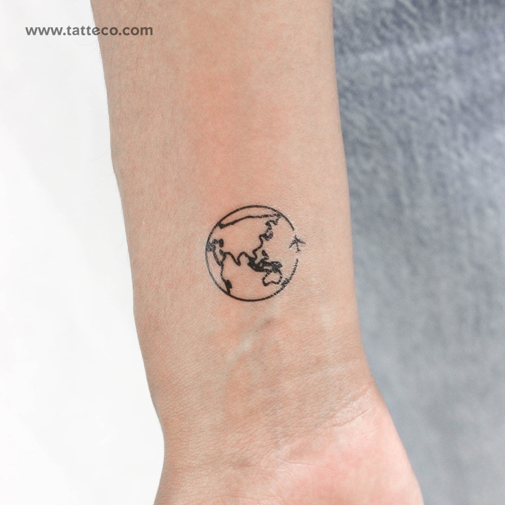 Tatuaje temporal de Asia y Oceanía (juego de 3)