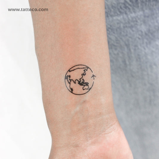 Tatuaje temporal de Asia y Oceanía (juego de 3)